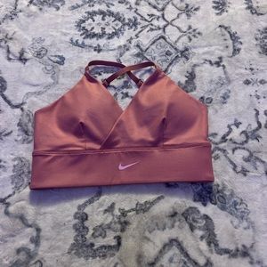 Nike size small pink sports bra